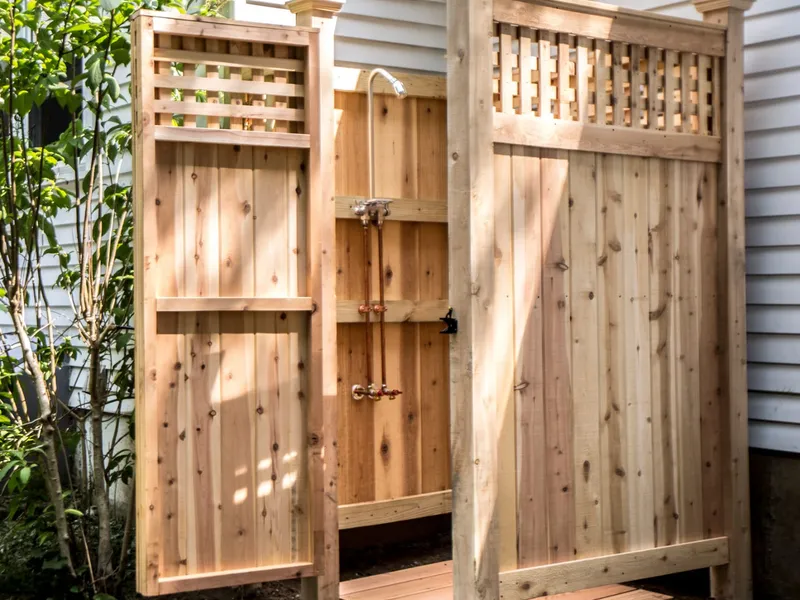 Outdoor Cedar Tub